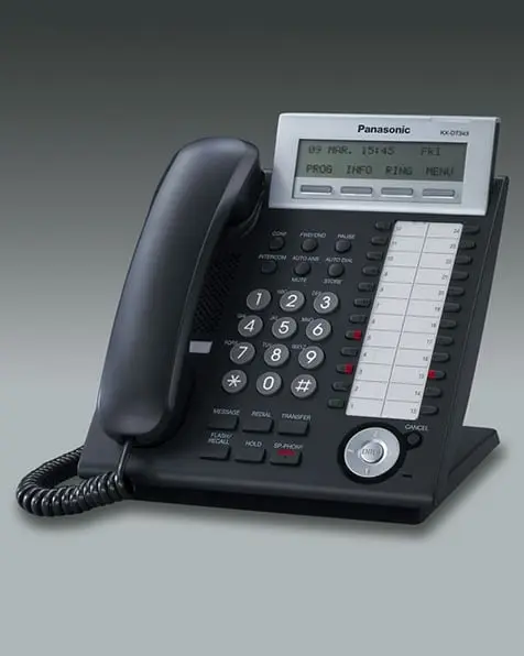 Цифровой телефон Panasonic KX-DT343RU